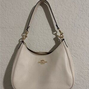 Coach Off-White Leather Shoulder Bag